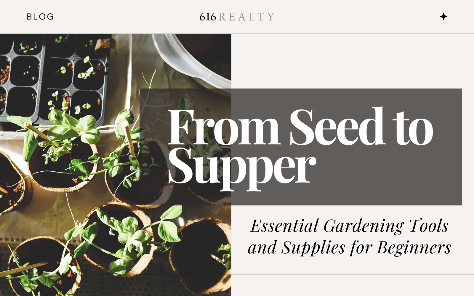 From Seed to Supper From Seed to Supper